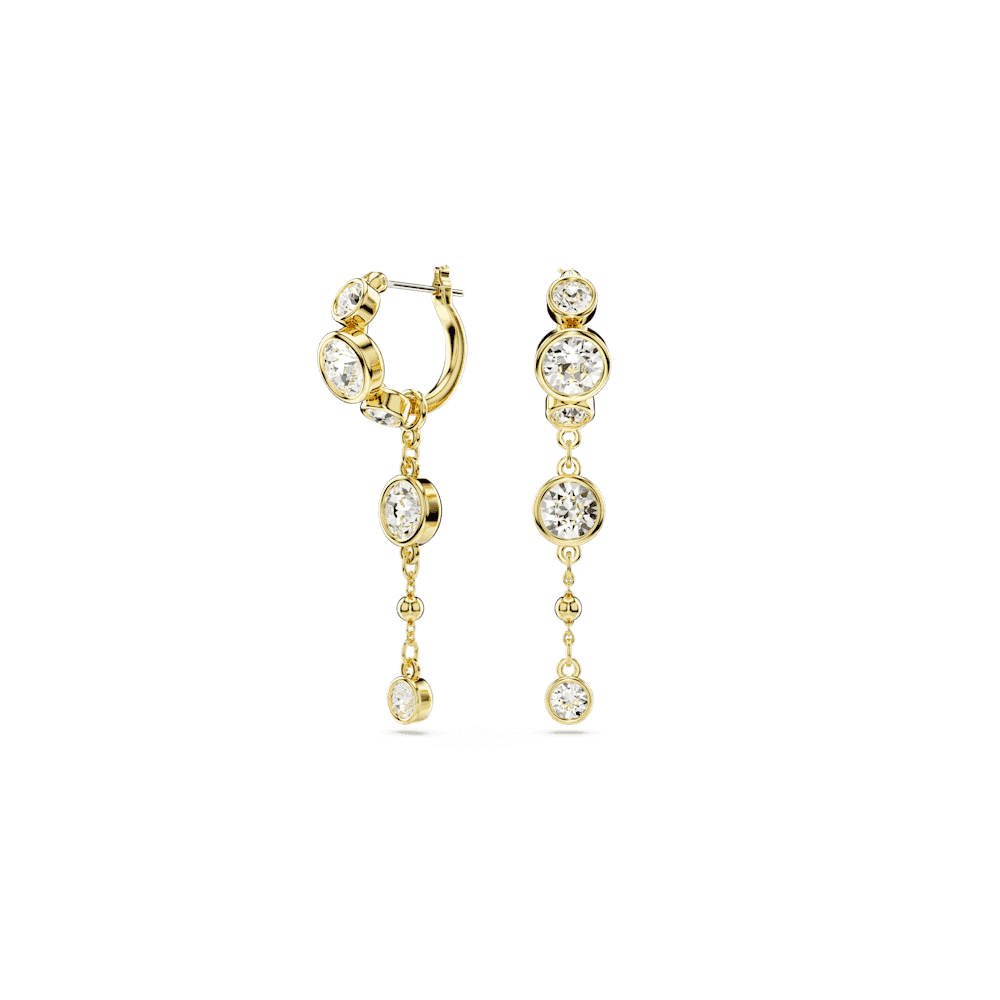 IMBER DROP GOLD EARRINGS