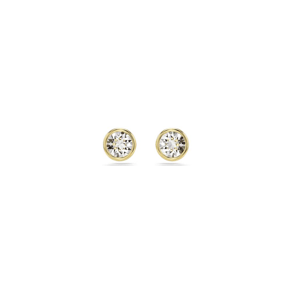 IMBER RUBOVER ROUND STUD EARRINGS