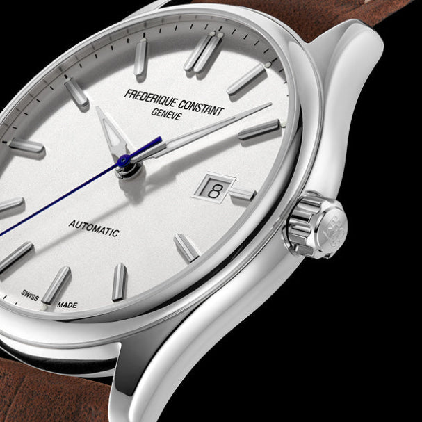 Frederique Constant Classics Index Automatic Gents Brown Leather Watch