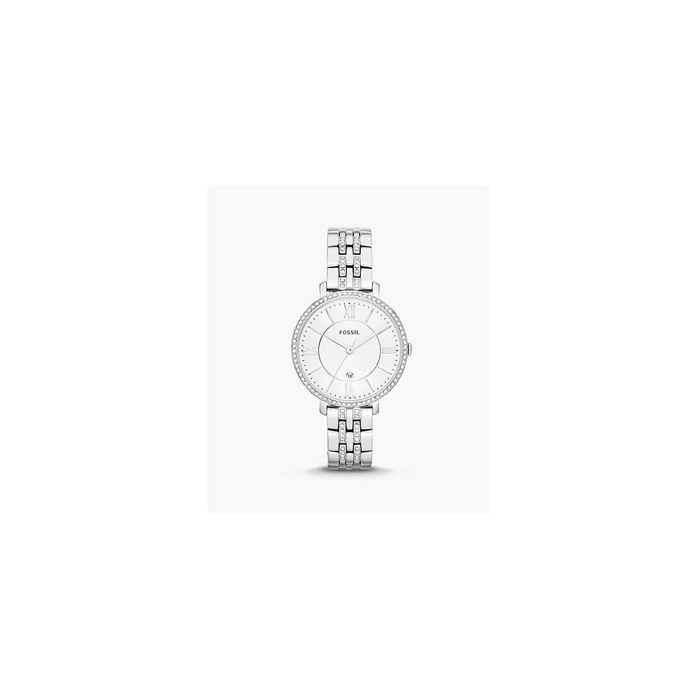 JACQUELINE STAINLESS STEEL CRYSTAL LADIES WATCH 
