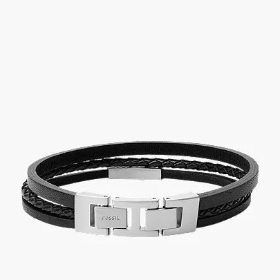 FOSSIL LEATHER BRACELET