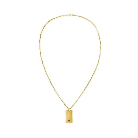 Jameson, Gold Stainless Steel Gents Dog Tag Pendant