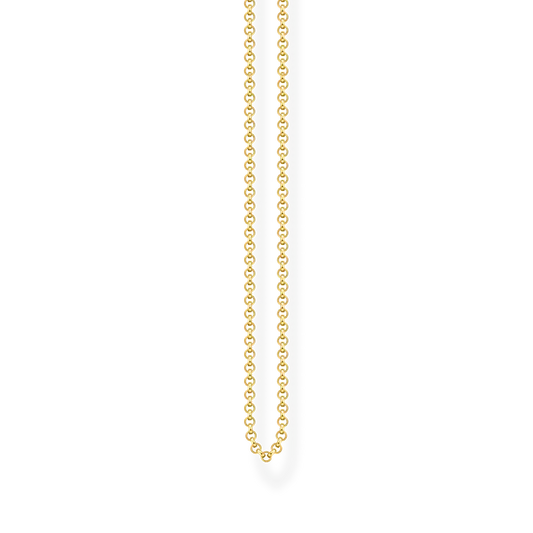 THOMAS SABO GOLD ON SIL ROUND BELCHER CHAIN