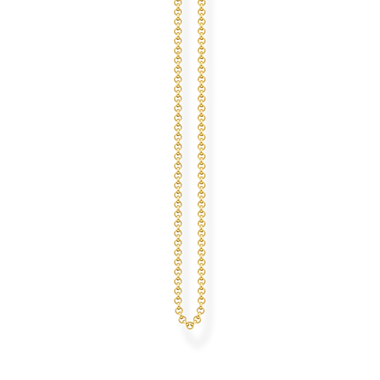 THOMAS SABO GOLD ON SIL ROUND BELCHER CHAIN