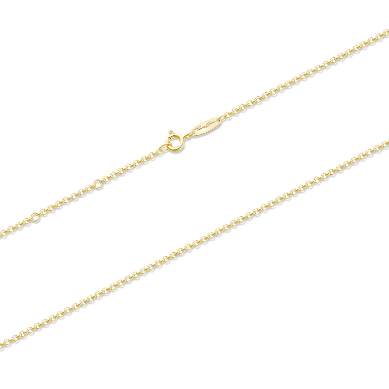 THOMAS SABO GOLD ON SIL ROUND BELCHER CHAIN