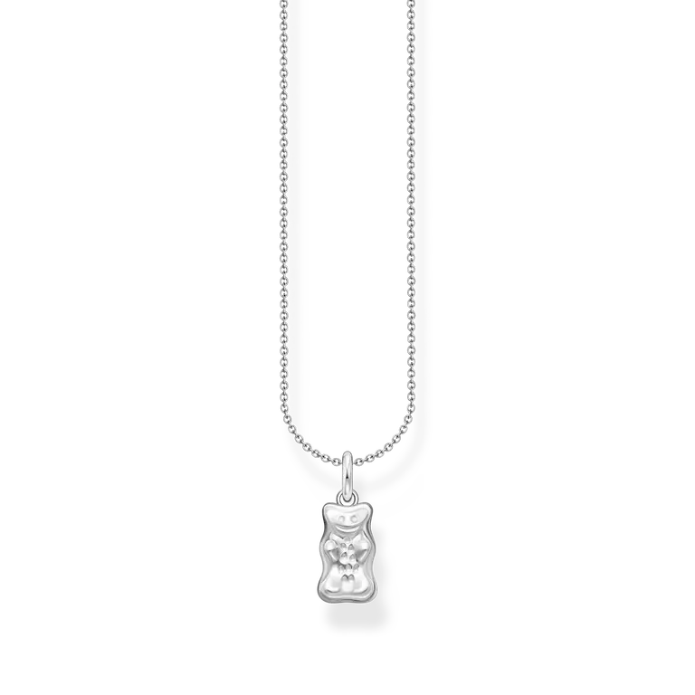 THOMAS SABO STERLING SILVER HARIBO GUMMY BEAR NECKLACE