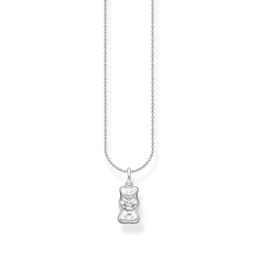 THOMAS SABO STERLING SILVER HARIBO GUMMY BEAR NECKLACE