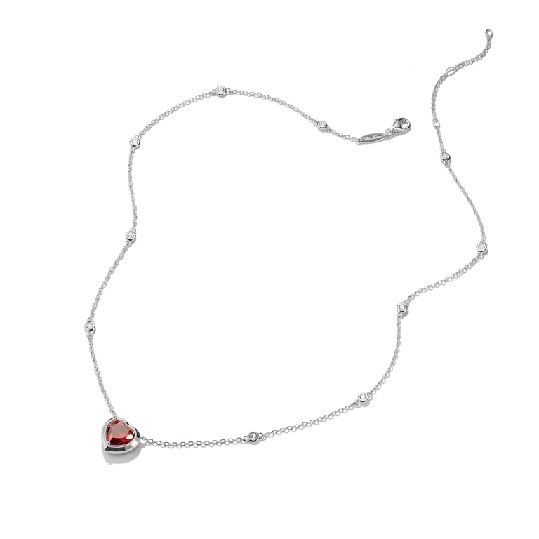 Thomas Sabo Sterlng Silver Elyndra Red Heart Pendant