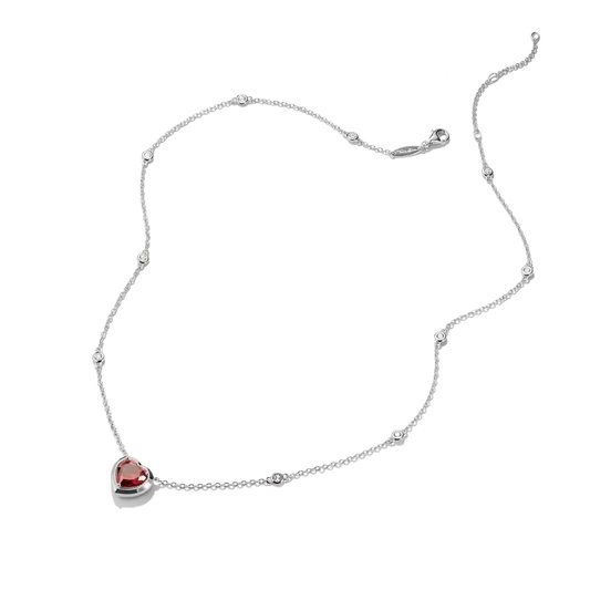 Thomas Sabo Sterlng Silver Elyndra Red Heart Pendant