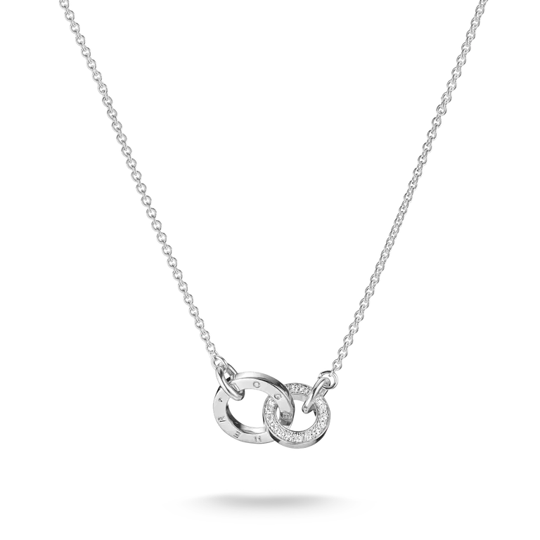 Thomas Sabo 'Together' Intertwined Rings Pendant with White Zirconia