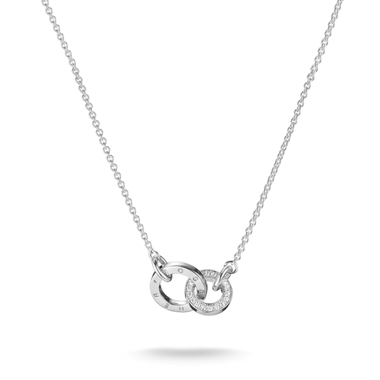 Thomas Sabo 'Together' Intertwined Rings Pendant with White Zirconia