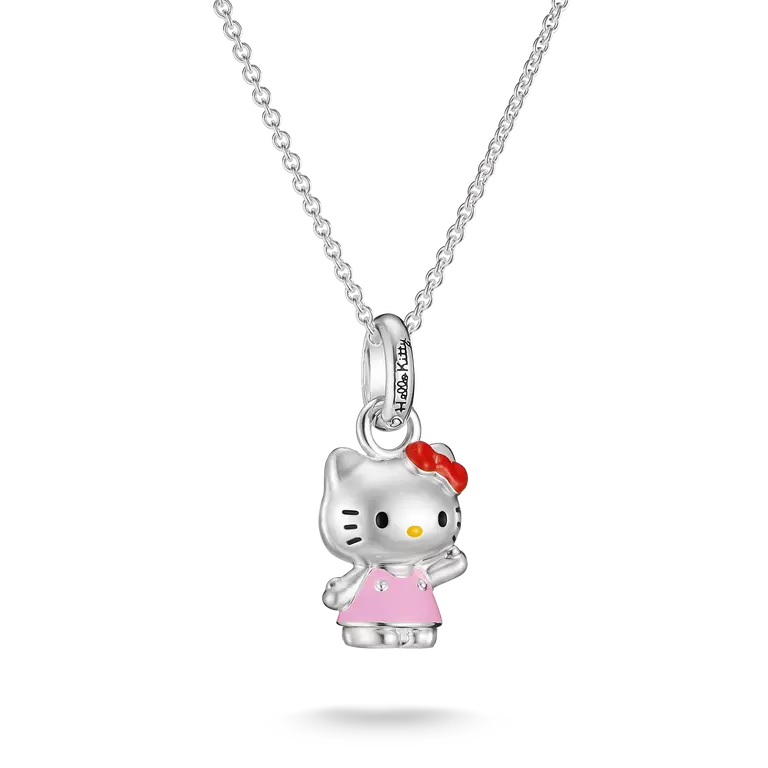 Thomas Sabo Hello Kitty Necklace with Red Bow