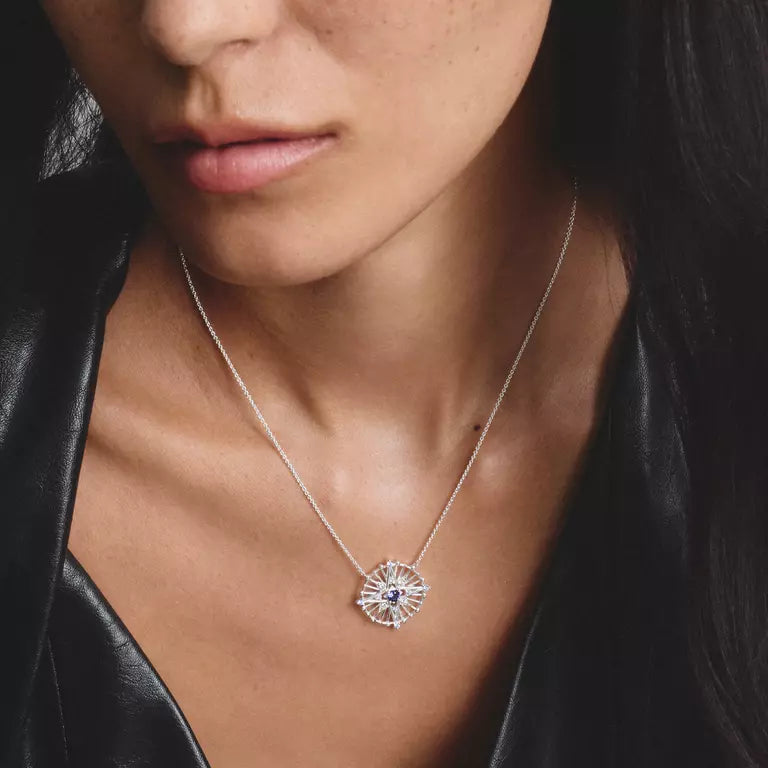 Thomas Sabo Talisman Necklace with Blue Stones