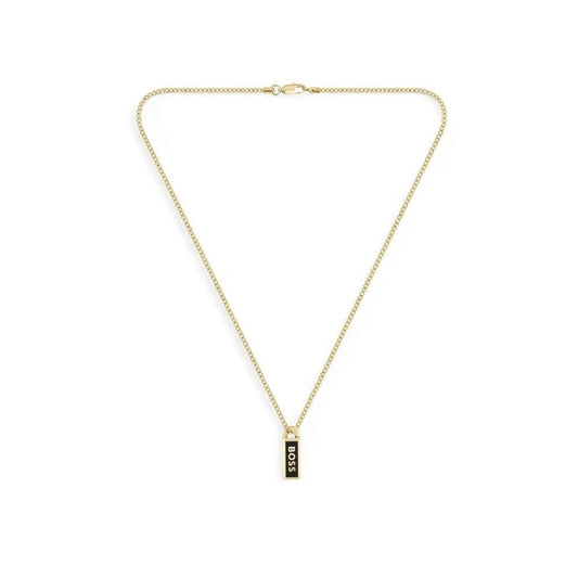 Kassy, Gents Gold Plated Stainless Steel Necklace 