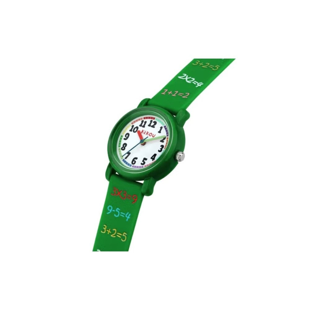 Kikou kids cartoon maths watch