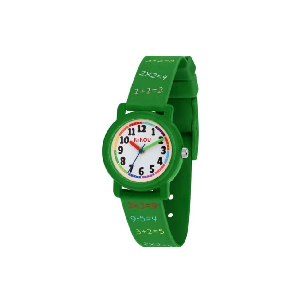 Kikou kids cartoon maths watch