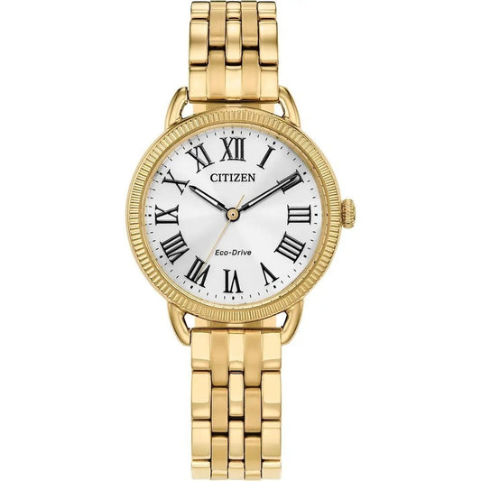 LADIES' CLASSIC, ROMAN NUMERALS,EOC DRIVE WATCH