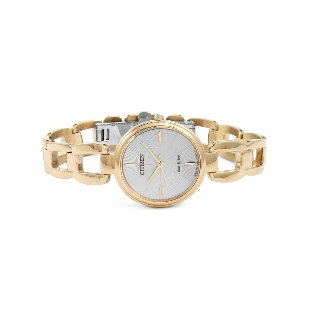 LADIES ROSE GOLD CITIZEN ECO-DRIVE WATCH
