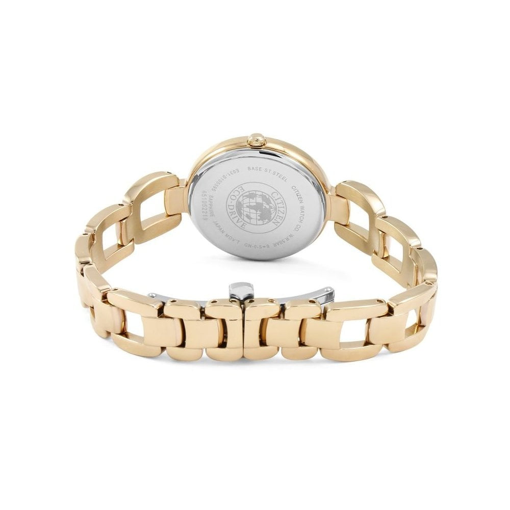 LADIES ROSE GOLD CITIZEN ECO-DRIVE WATCH