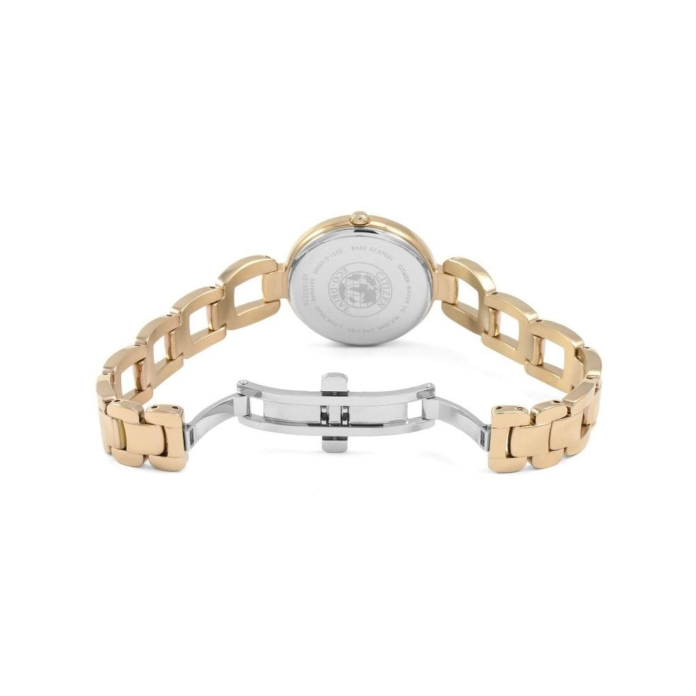 LADIES ROSE GOLD CITIZEN ECO-DRIVE WATCH