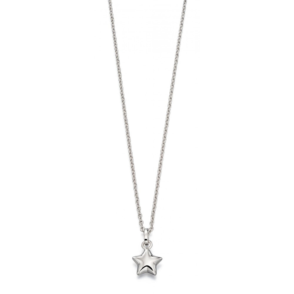 LITTLE STAR EVA STERLING SILVER STAR NECKLACE