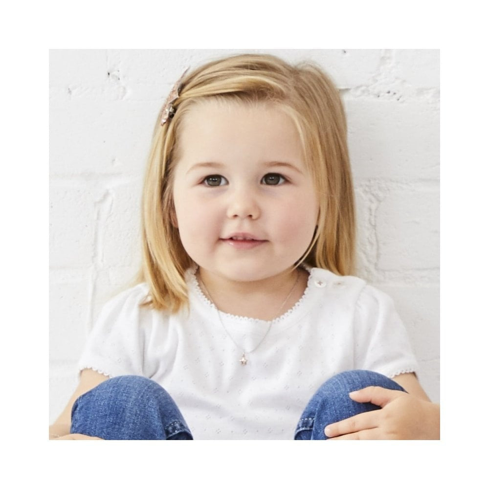 LITTLE STAR EVA STERLING SILVER STAR NECKLACE