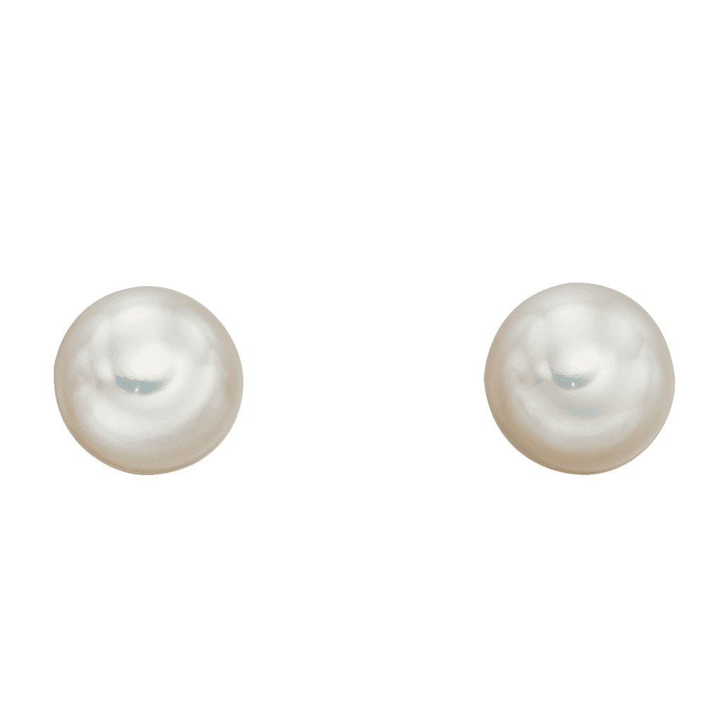 LITTLE STAR EVIE STERLING SILVER PEARL STUD EARRINGS