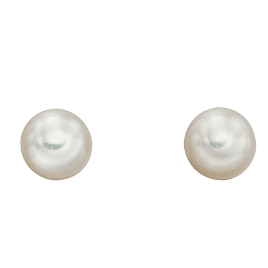 LITTLE STAR EVIE STERLING SILVER PEARL STUD EARRINGS