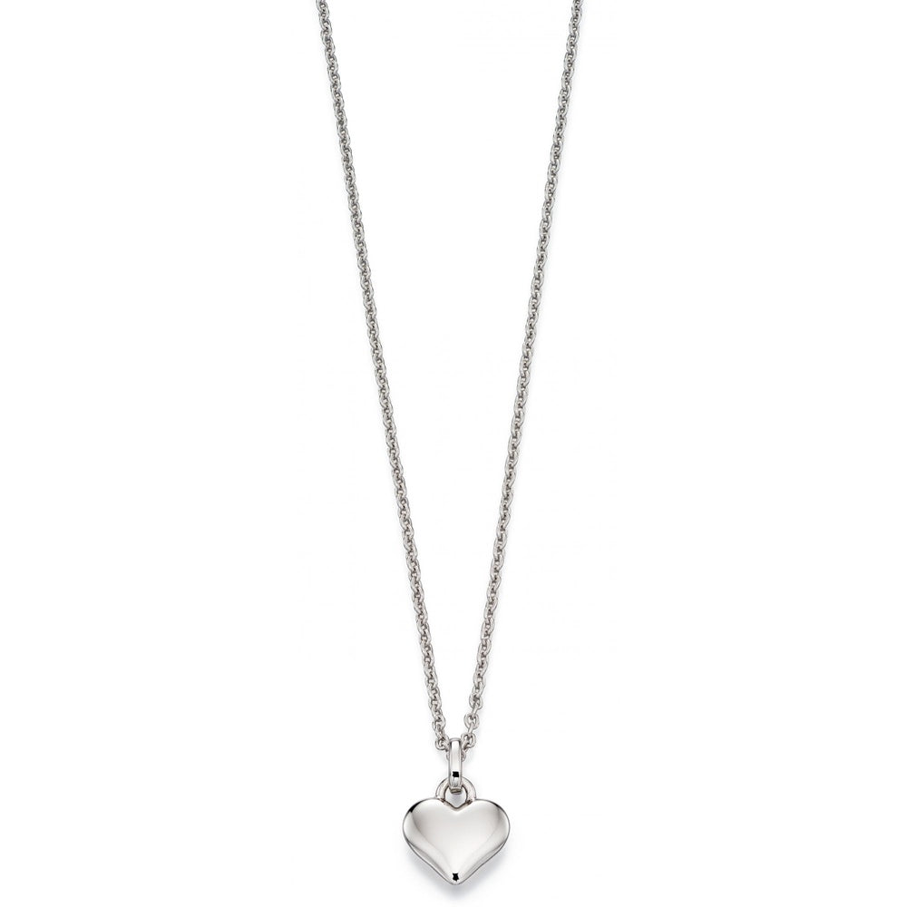 LITTLE STAR MIA STERLING SILVER HEART NECKLACE