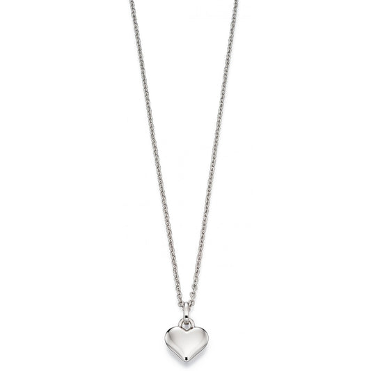 LITTLE STAR MIA STERLING SILVER HEART NECKLACE