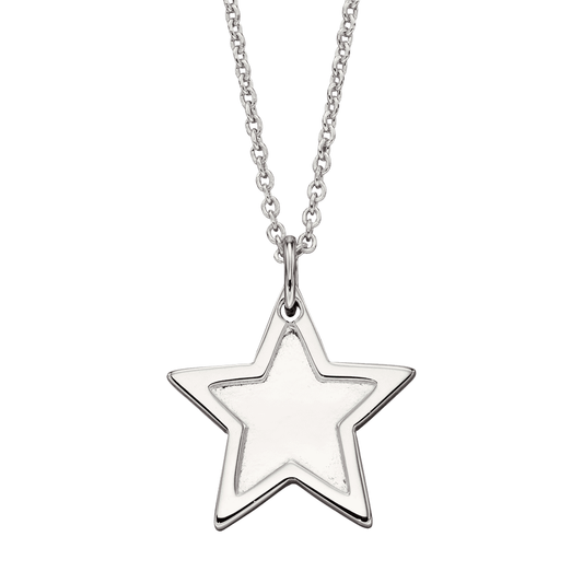 LITTLE STAR MILLIE STERLING SILVER STAR NECKLACE