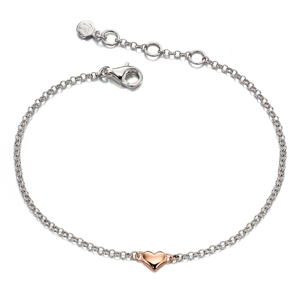 LITTLE STARS ROSE ON SIL BRACELET