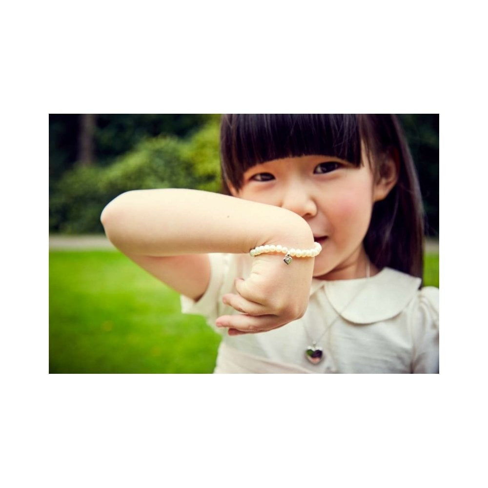 LITTLE STARS SS PEARL BRACELET