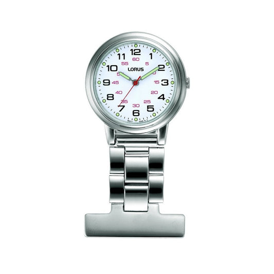 LORUS STAINLESS STEEL FOB WATCH MOST USED IN NURSING