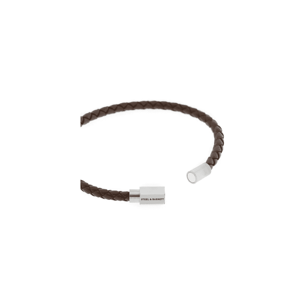 LUKE LANDON BROWN LEATHER BRACELET