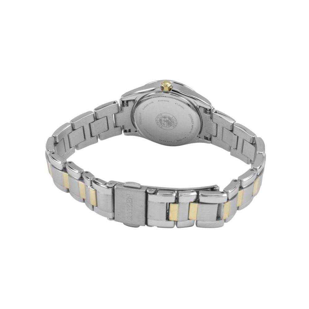 Ladies Citizen Eco-drive Regent Two-tone steel/gold plate Watch