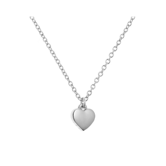 Ladies Ted Baker PVD Silver Plated Hara Tiny Heart Pendant Necklace