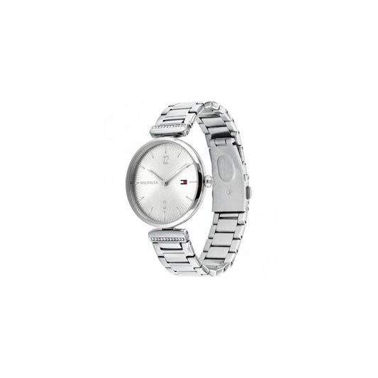 Ladies Tommy Hilfiger Aria Bracelet watch, Stainless steel with silver dial