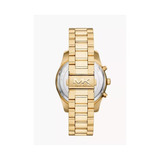 Lexington, Chronograph, Navy Dial, Gents Gold-Tone Stainless Steel Watch