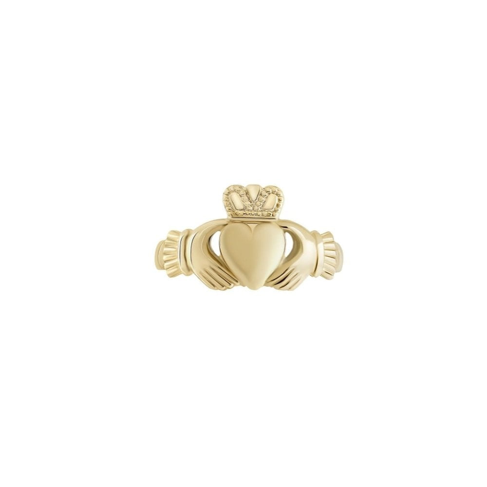 Light Weight Gold Claddagh Ring