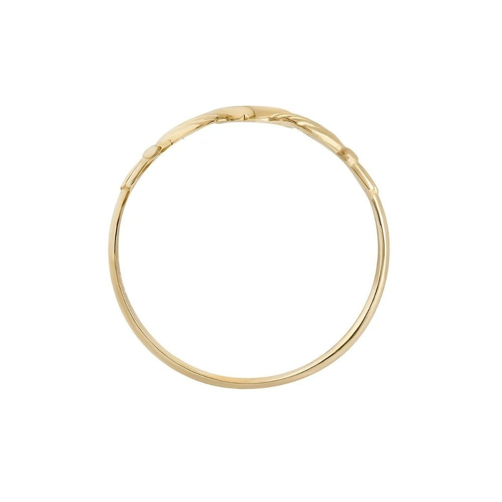 Light Weight Gold Claddagh Ring