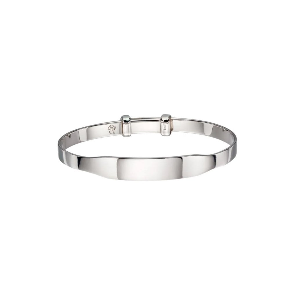 Little Star Silver Willow ID Baby Bangle