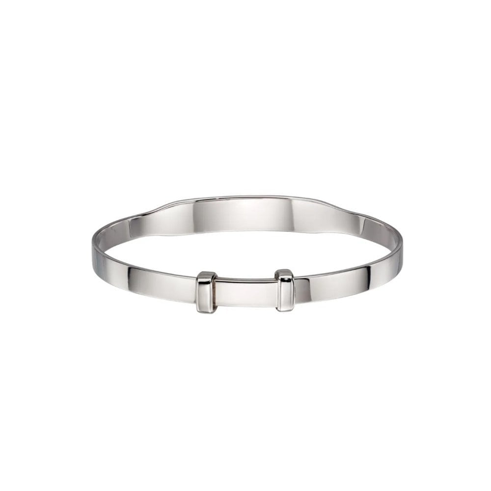 Little Star Silver Willow ID Baby Bangle
