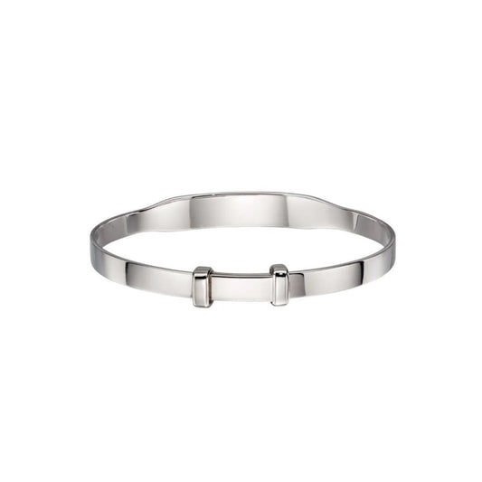 Little Star Silver Willow ID Baby Bangle