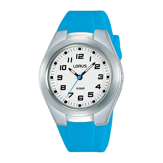 Lorus Boys blue silicon watch 