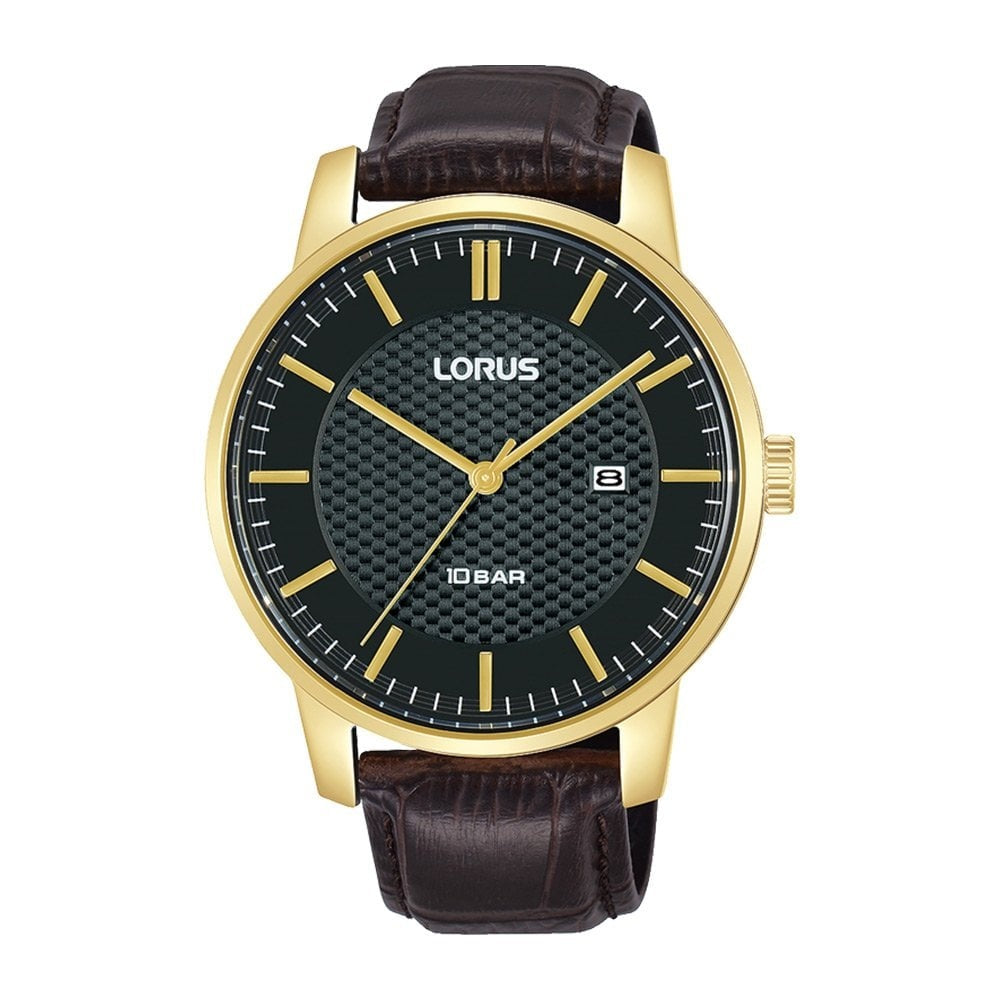 Lorus Brown Leather Watch