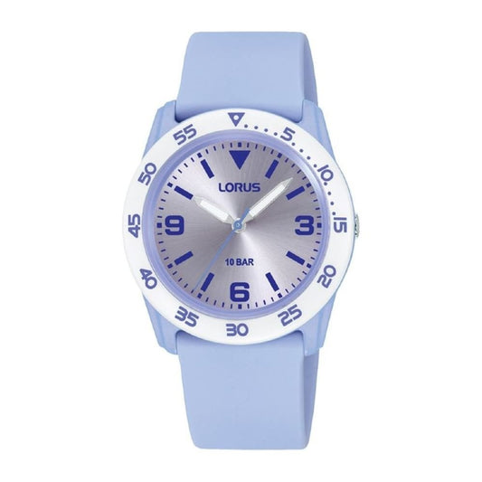 Lorus Childrens Blue Resin Strap Watch 