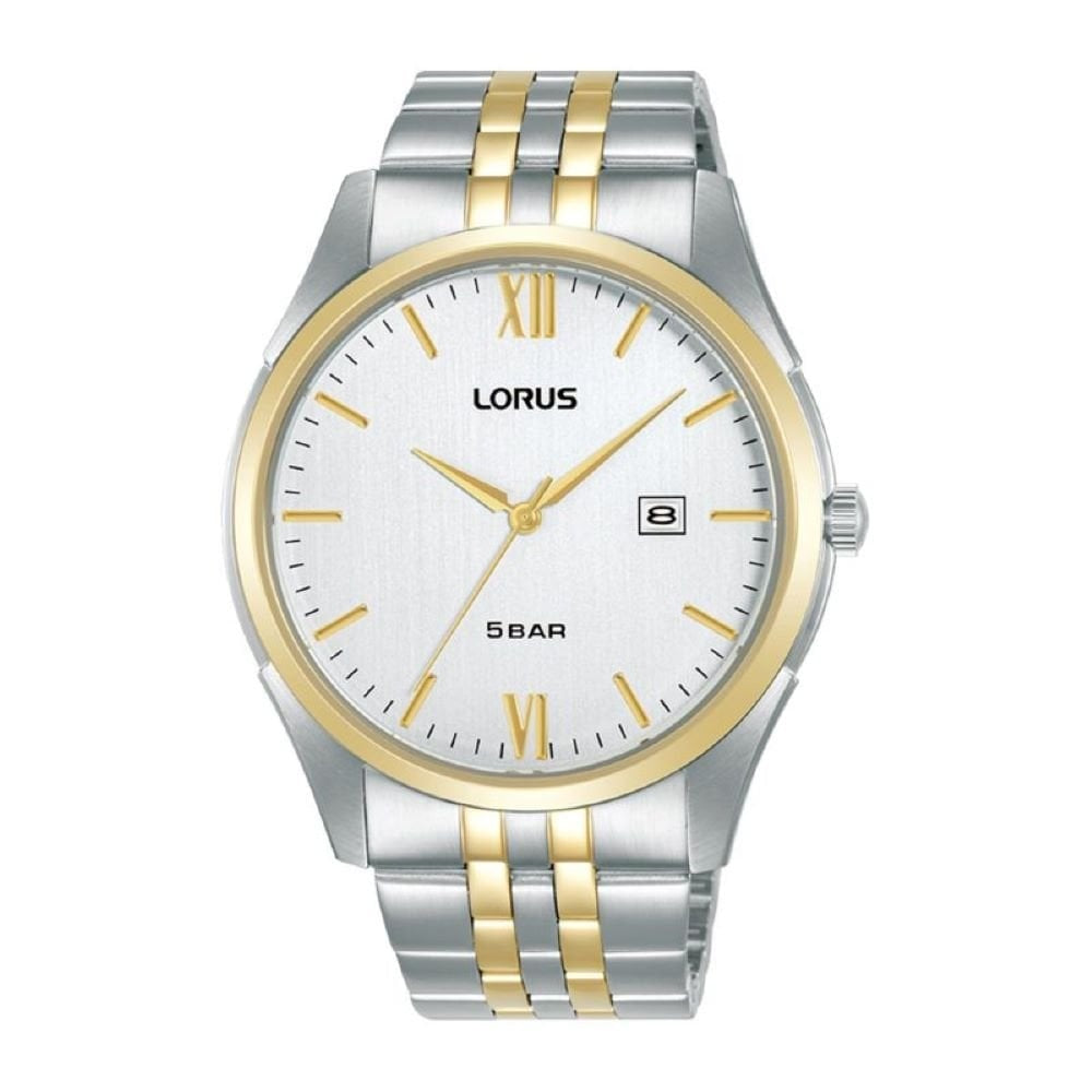 Lorus Gents Yellow Gold Plated Watch 