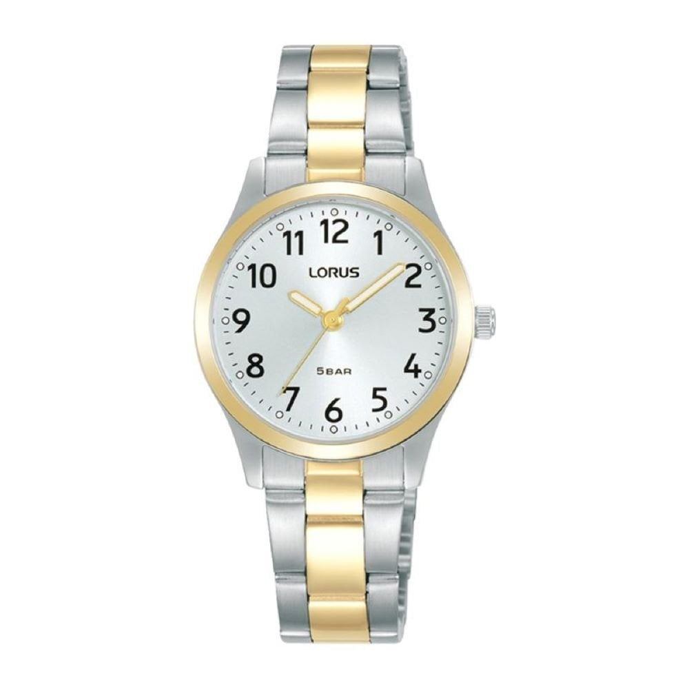 Lorus Ladies Yellow Gold And Steel Case Watch 