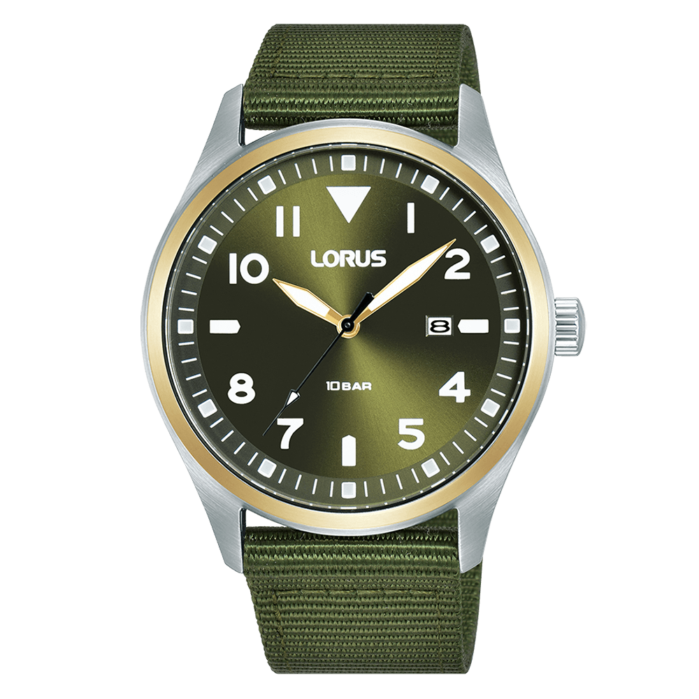 Lorus Men’s Two tone Camo Field watch